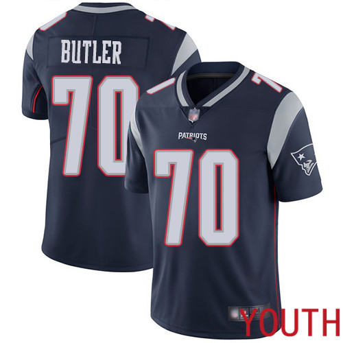 New England Patriots Football 70 Vapor Untouchable Limited Navy Blue Youth Adam Butler Home NFL Jersey